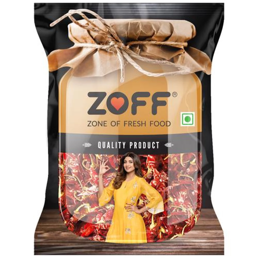 Zoff Dried Red Chilli - Whole, 500 g-1.webp